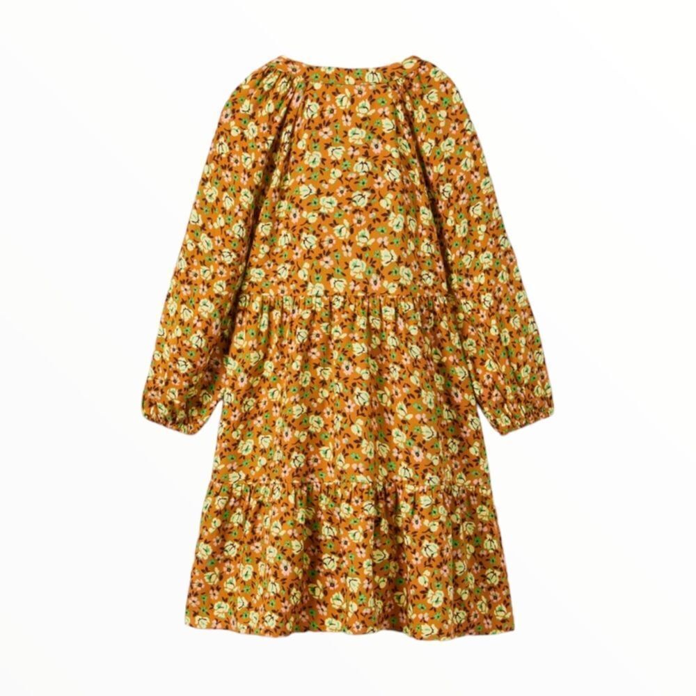 ZARA Kids | Ocher | FLORAL DRESS - Picture 3 of 11